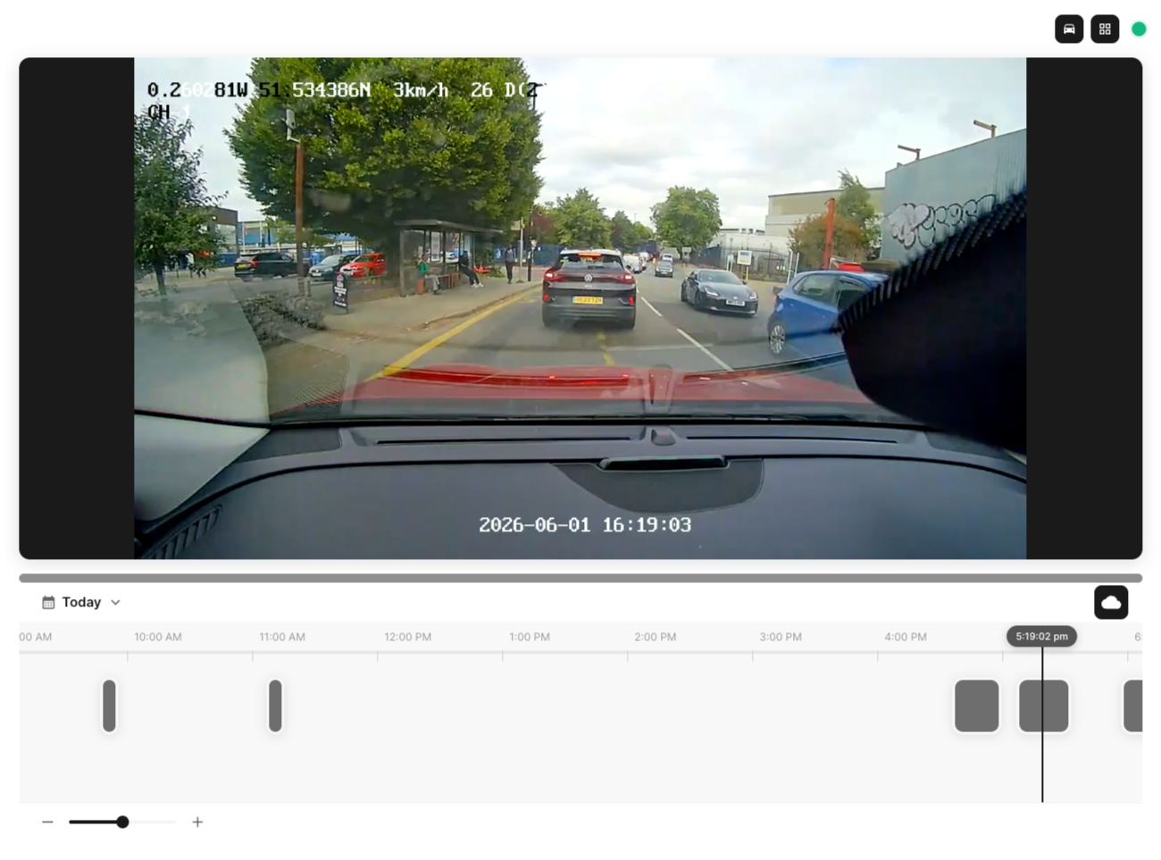 Traknova 4G dash camera with multi-angle recording for fleet operators