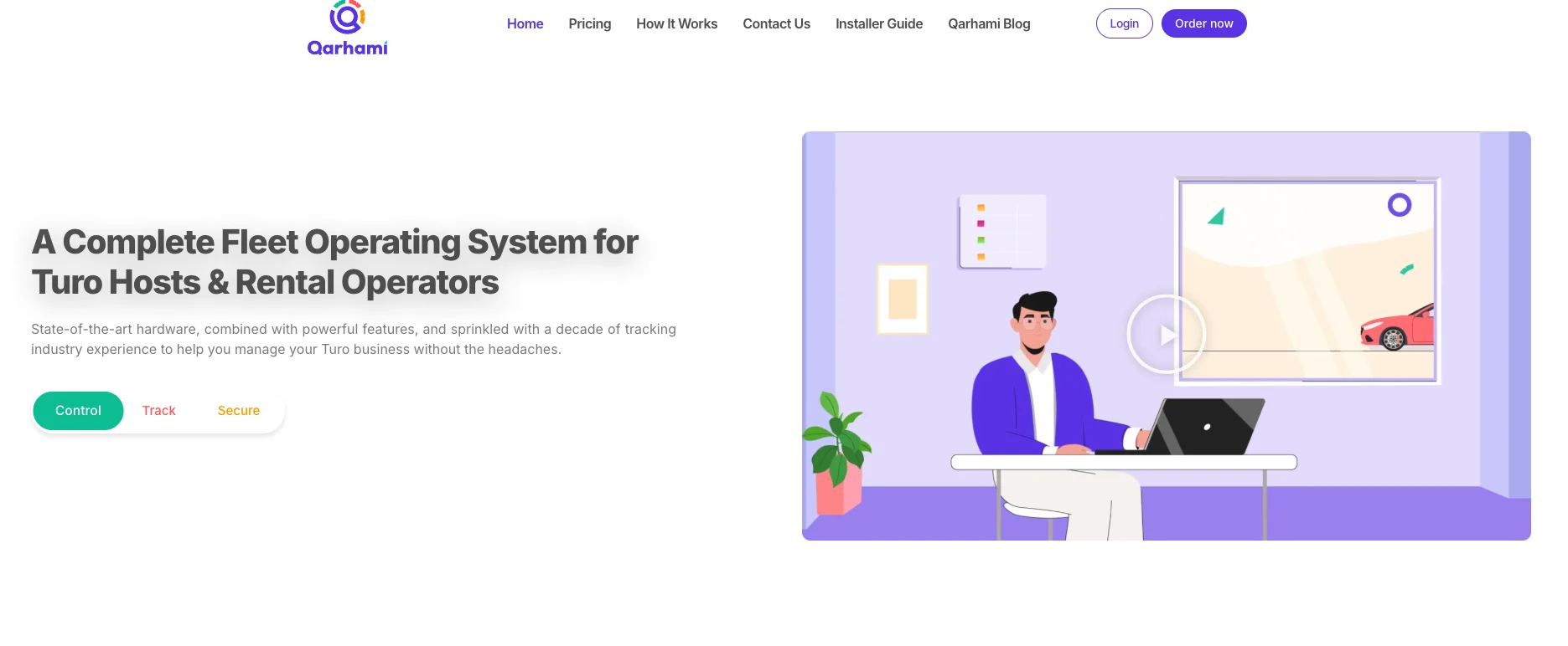 Qarhami homepage