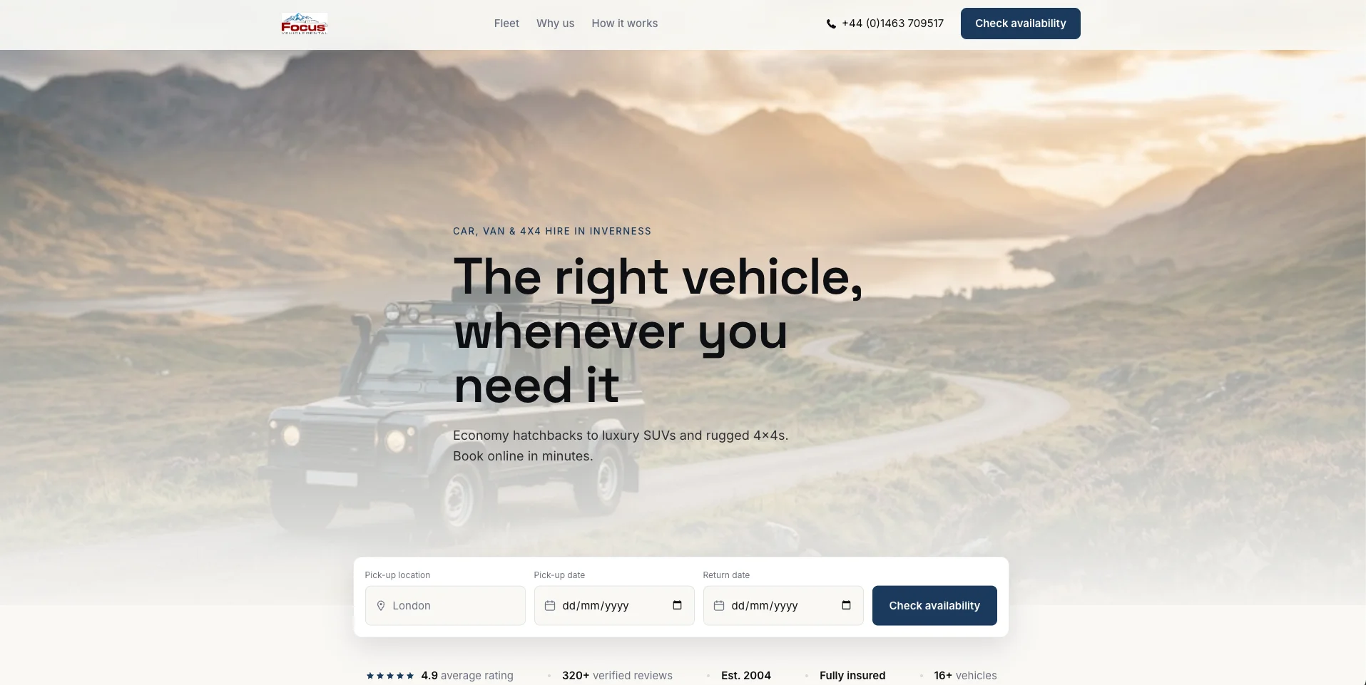 Highland Vehicle Hire
